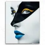 Side Look of a Woman - Paint By Numbers