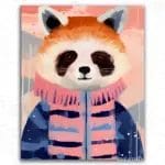 Red Panda - Paint By Numbers