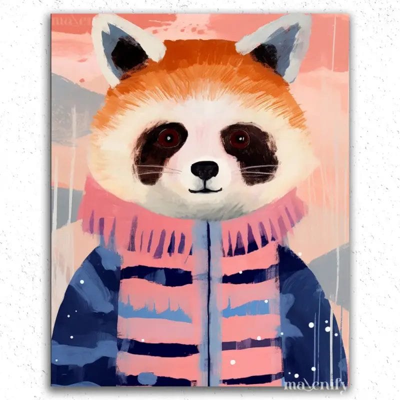 Red Panda - Paint By Numbers