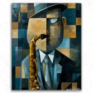 Abstract Portrait - Paint by Numbers