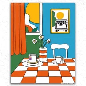 Dining Table - Paint by Numbers