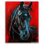 Black Horse - Paint by Numbers
