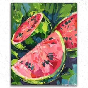 Exotic Watermelon - Paint By Numbers