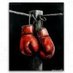 Boxing Gloves - Paint by Numbers