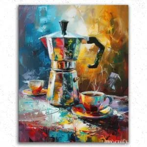 Love for Coffee - Paint by Numbers