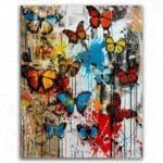 Colorful Butterflies - Paint By Numbers
