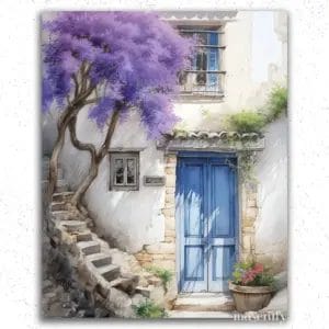The Beautiful House - Paint by Numbers