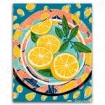 Juicy Lemons - Paint by Numbers