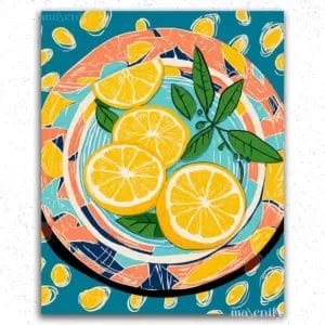 Juicy Lemons - Paint by Numbers