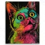 Surprised Cat - Paint by Numbers