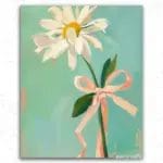 The White Flower - Paint by Numbers