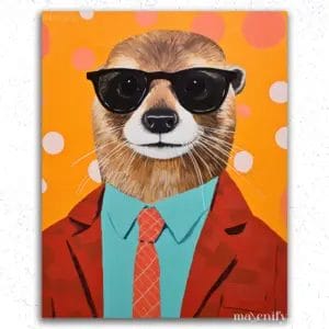 Otter The Boss - Paint by Numbers