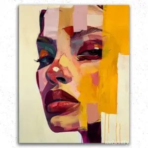 The Abstract Woman - Paint by Numbers
