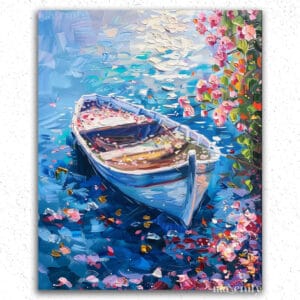 Boat and Flowers