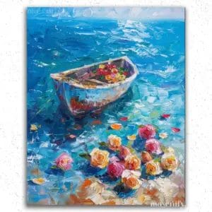 Roses near the Boat