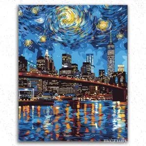 Starry Night and City