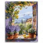 Flower Pots in Window