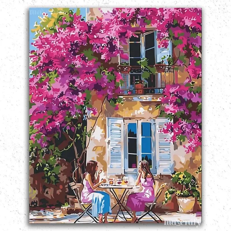 Flowers Over the House