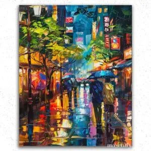 Its Raining Cityscape