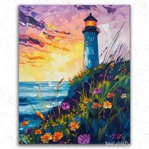 Lighthouse and Clouds