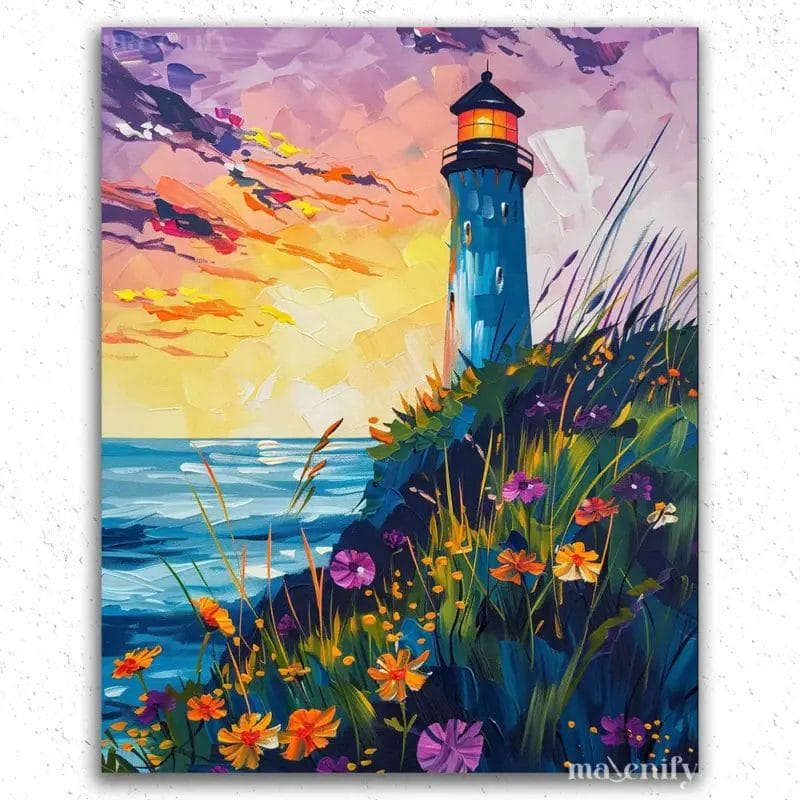 Lighthouse and Clouds