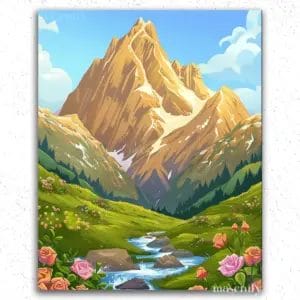 River from Mountains