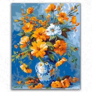 Beautiful Flowers in Vase