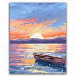 The Sunset and Sea