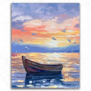 Boat and Birds