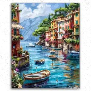 Beautiful Cityscape and Boats