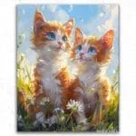 Two Cat - Paint by Numbers