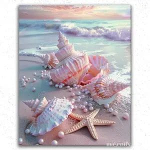 Pearls on Beach