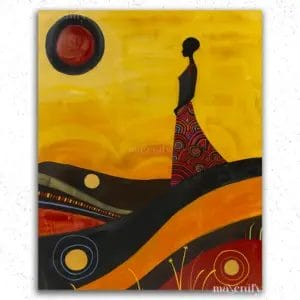 Mountains African Art