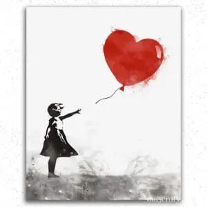 Red Balloon and Girl