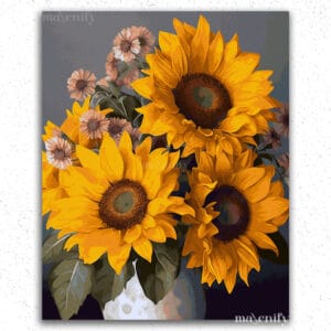 Beautiful Flowers in a Vase
