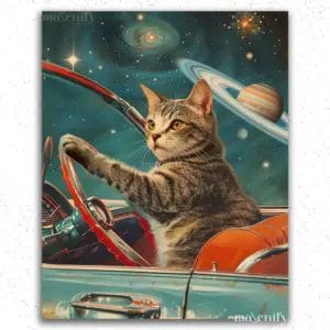 Cat Driving