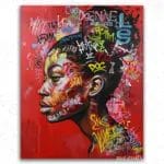 African Beauty Pop Art