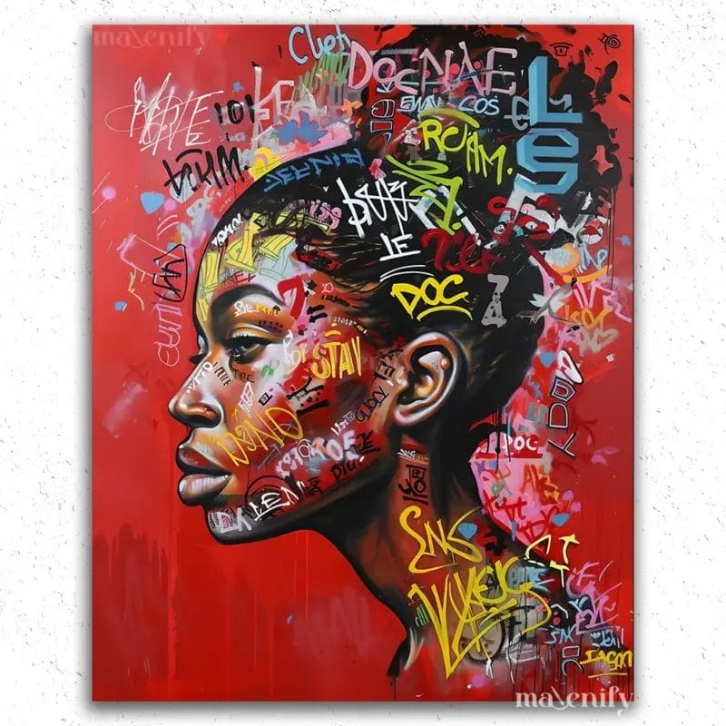 African Beauty Pop Art