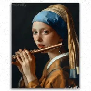 Girl with Flute