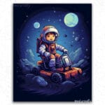 Rover on the Moon