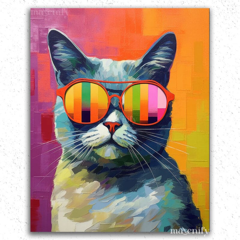 Cat With Sun Glasses
