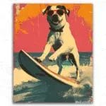 Surfing Dog