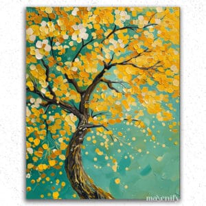 Beautiful Golden Tree
