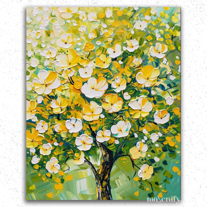 Tree With Golden Leaves