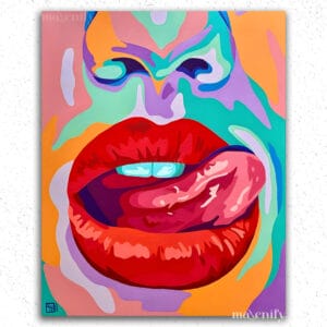 The lips