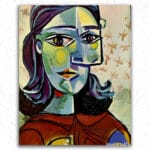 Abstract Woman Portrait