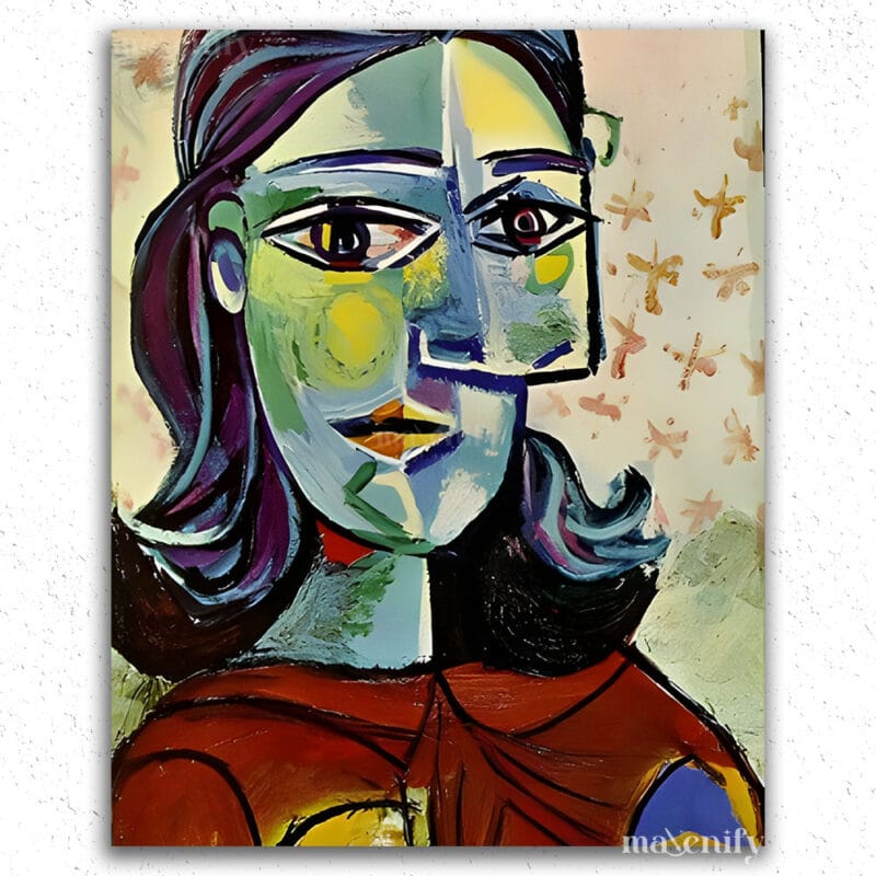 Abstract Woman Portrait