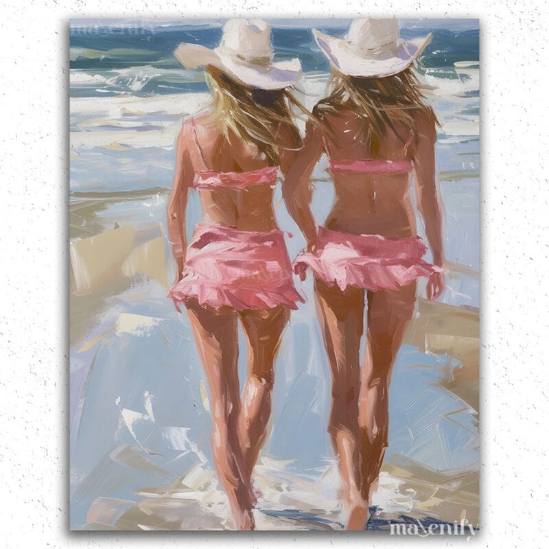 Two Women on the Beach
