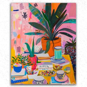 Colorful Dining Table