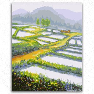 Beautiful Fields - Paint by Numbers